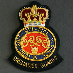 Grenadier Guards Wire Blazer Badge
